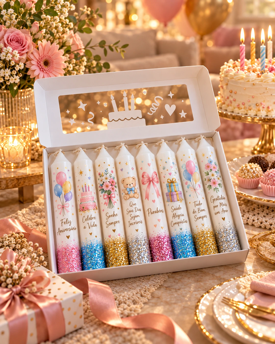 Velas — Aniversários · Datas comemorativas